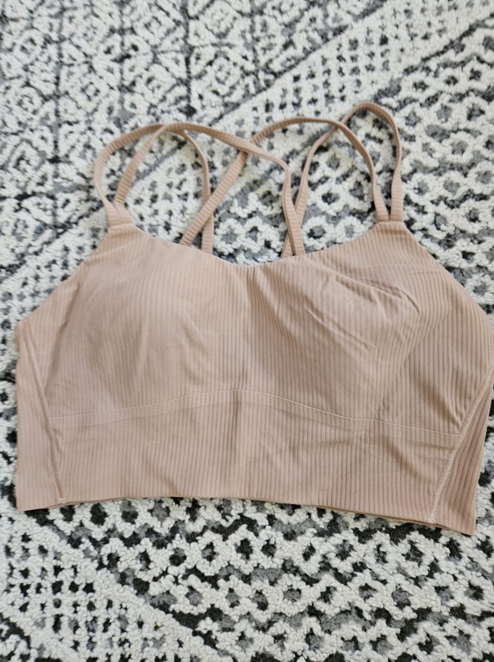 Lululemon Like A Cloud Longline Ribbed Bra